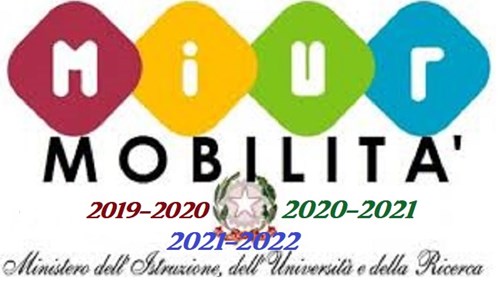 MOBILITA' DEL PERSONALE DOCENTE, EDUCATIVO ED ATA PER A.S. 2020/21