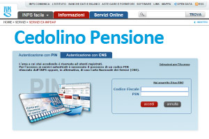 COME SCARICARE CEDOLINO PENSIONE EX DIPENDENTI PUBBLICI AL 18 MESE PRECEDENTE